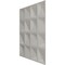 Ekena Millwork 19 5/8in. W x 19 5/8in. H Tristan EnduraWall Decorative 3D Wall Panel Covers 2.67 Sq. Ft. WP20X20TNGBE - alternate 5